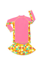 Load image into Gallery viewer, Garden Long Sleeve Rash and Skirt Set