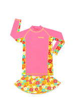 Load image into Gallery viewer, Garden Long Sleeve Rash and Skirt Set
