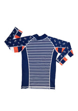 Load image into Gallery viewer, Anchor Swimwear Long Sleeve and Short Set