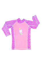 Load image into Gallery viewer, Mermaid Swimwear Long Sleeve Top Rashy