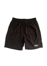 Load image into Gallery viewer, Adult Unisex Black Board Shorts
